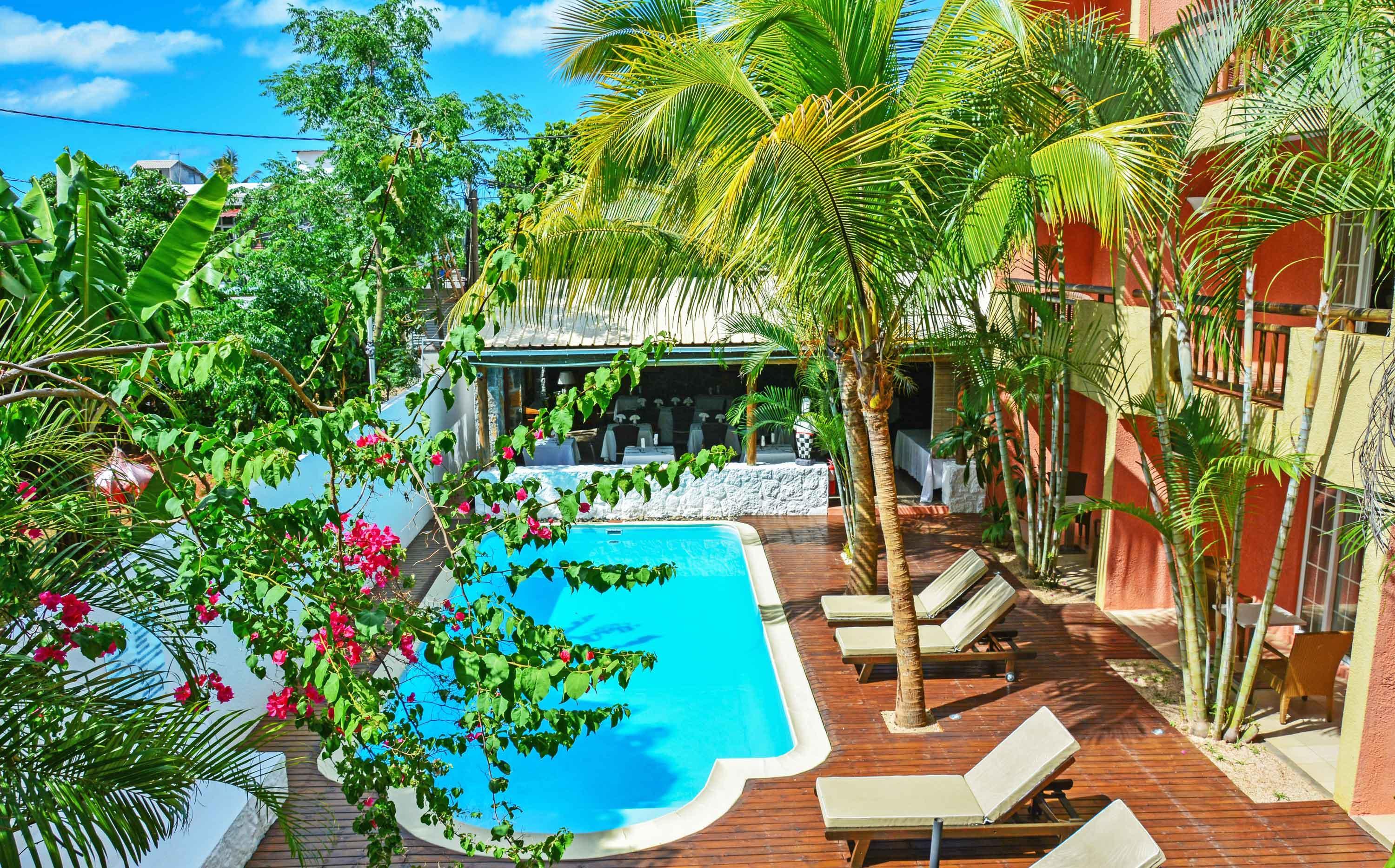 La Margarita Otel Pointe aux Piments Dış mekan fotoğraf