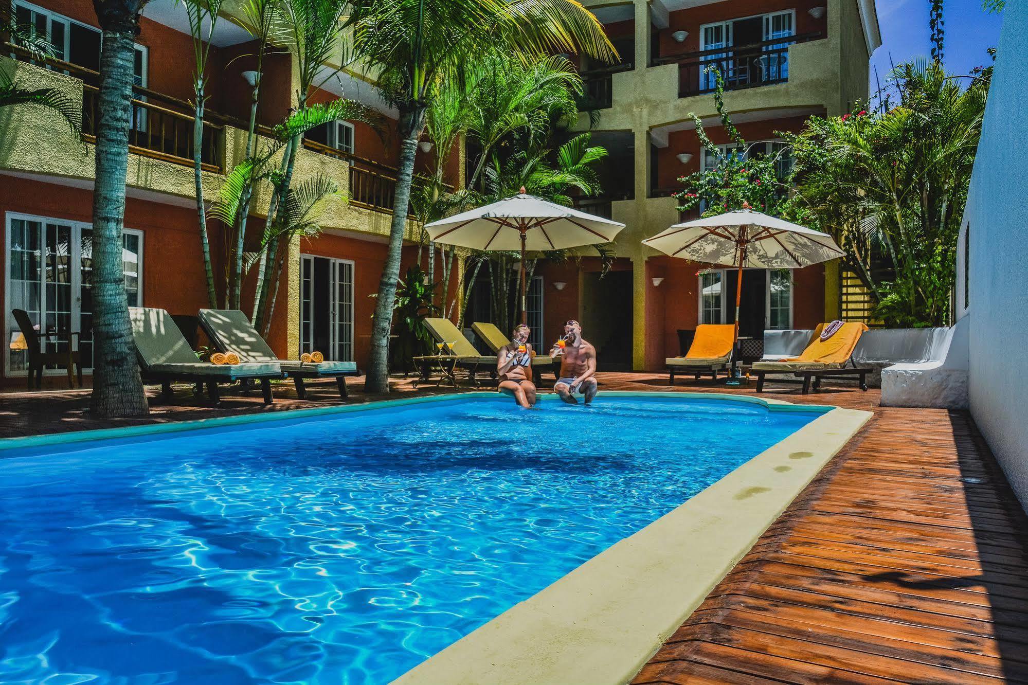 La Margarita Otel Pointe aux Piments Dış mekan fotoğraf