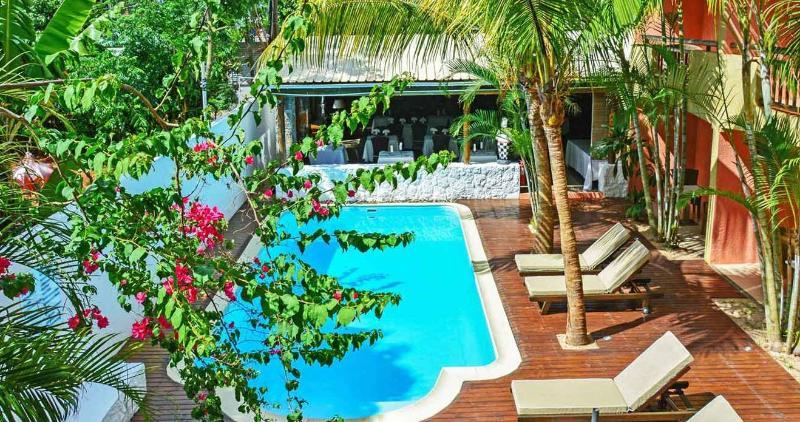 La Margarita Otel Pointe aux Piments Dış mekan fotoğraf